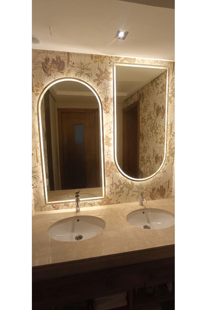 Nova Style: Miroir Anfa Half Plus De Salle Bain