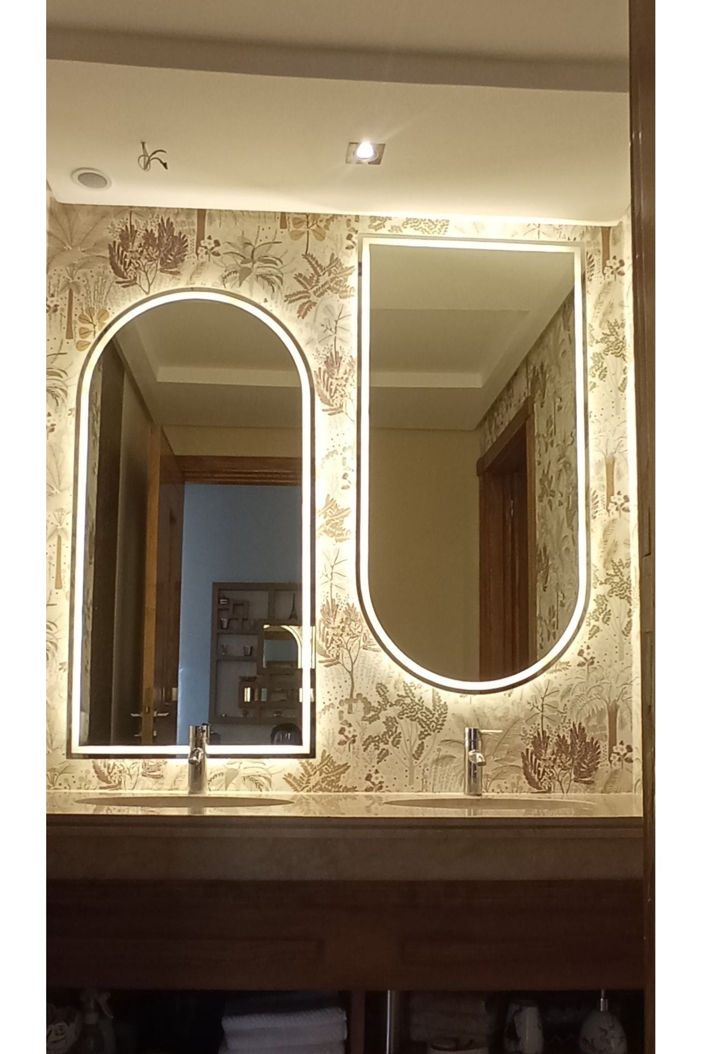 Nova Style: Miroir Anfa Half Plus De Salle Bain