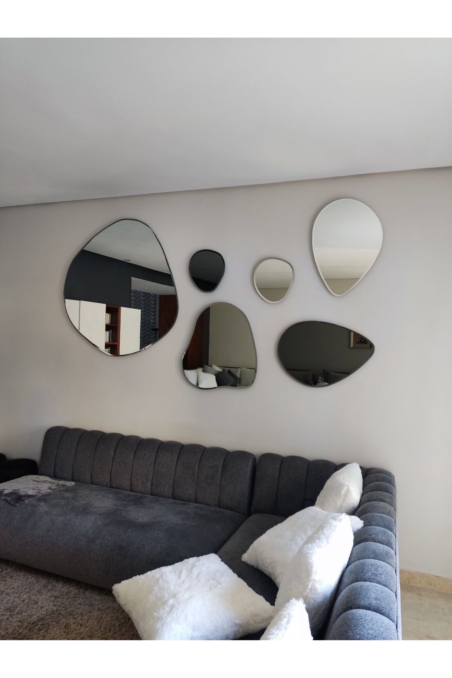 Nova Style : Miroir HAWAII décoratif de salon