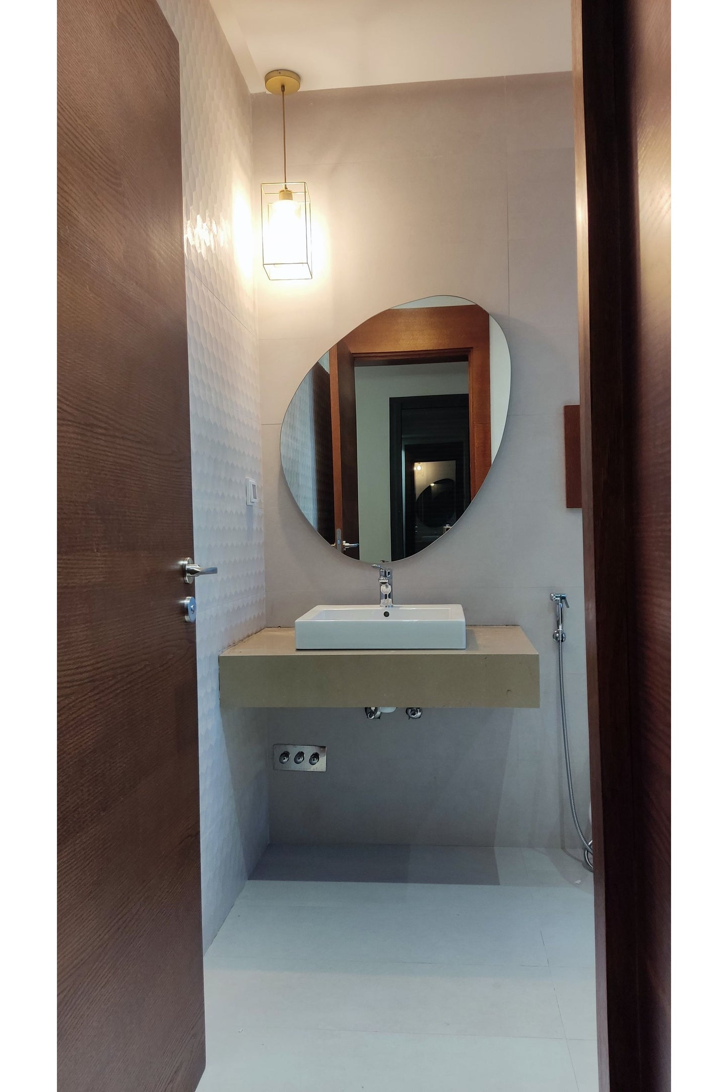 Nova Style: Miroir Asymétrique De Salle Bain