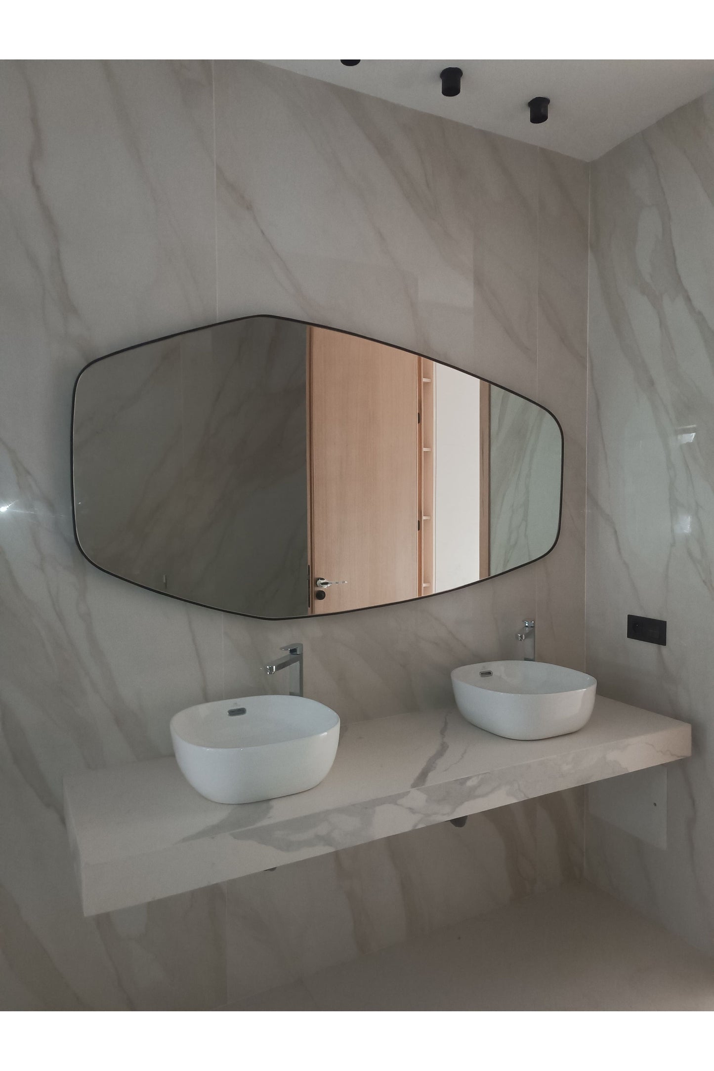 Nova Style: Miroir Azalée Miroir de salle de bain