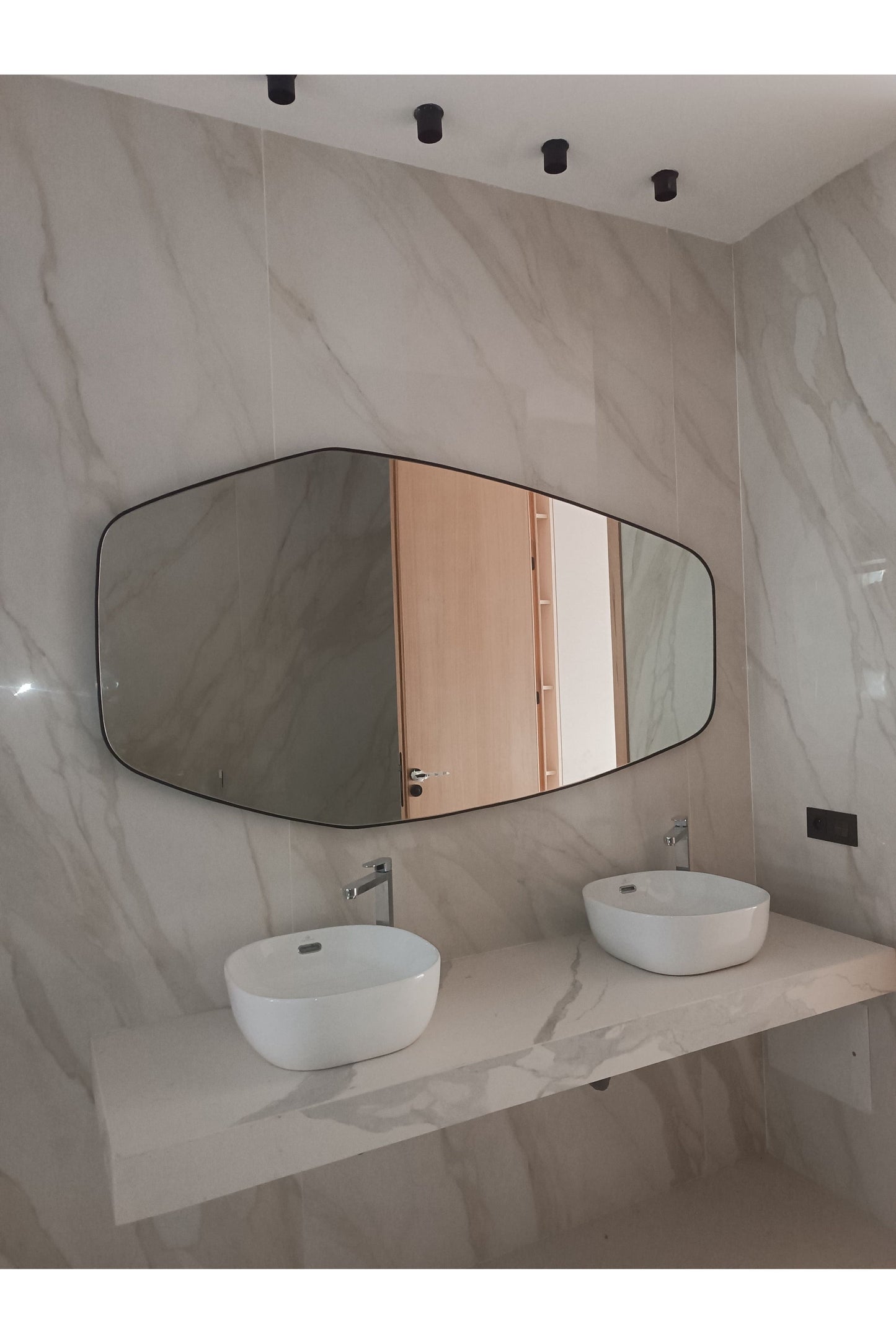 Nova Style: Miroir Azalée Miroir de salle de bain