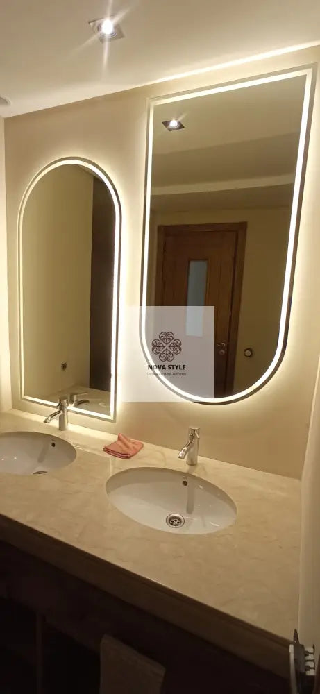 Nova Style: Miroir Anfa Half Plus De Salle Bain