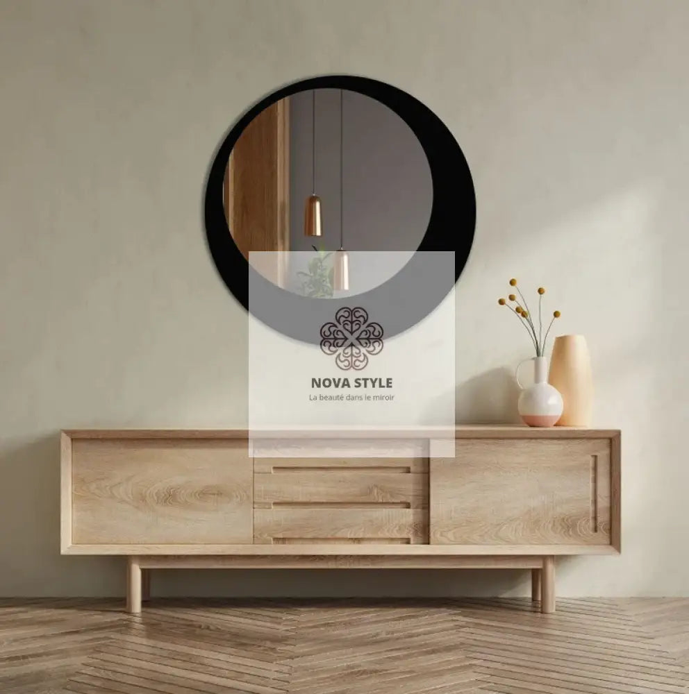 Nova Style: Miroir Croissant De Lune Salle Bain