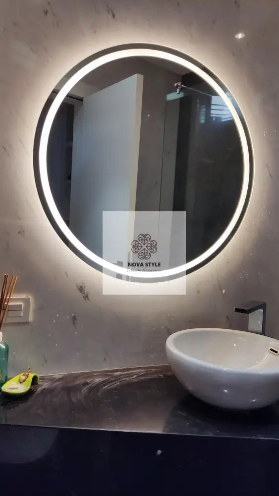 Nova Style: Miroir Éclipse Bright De Salle Bain