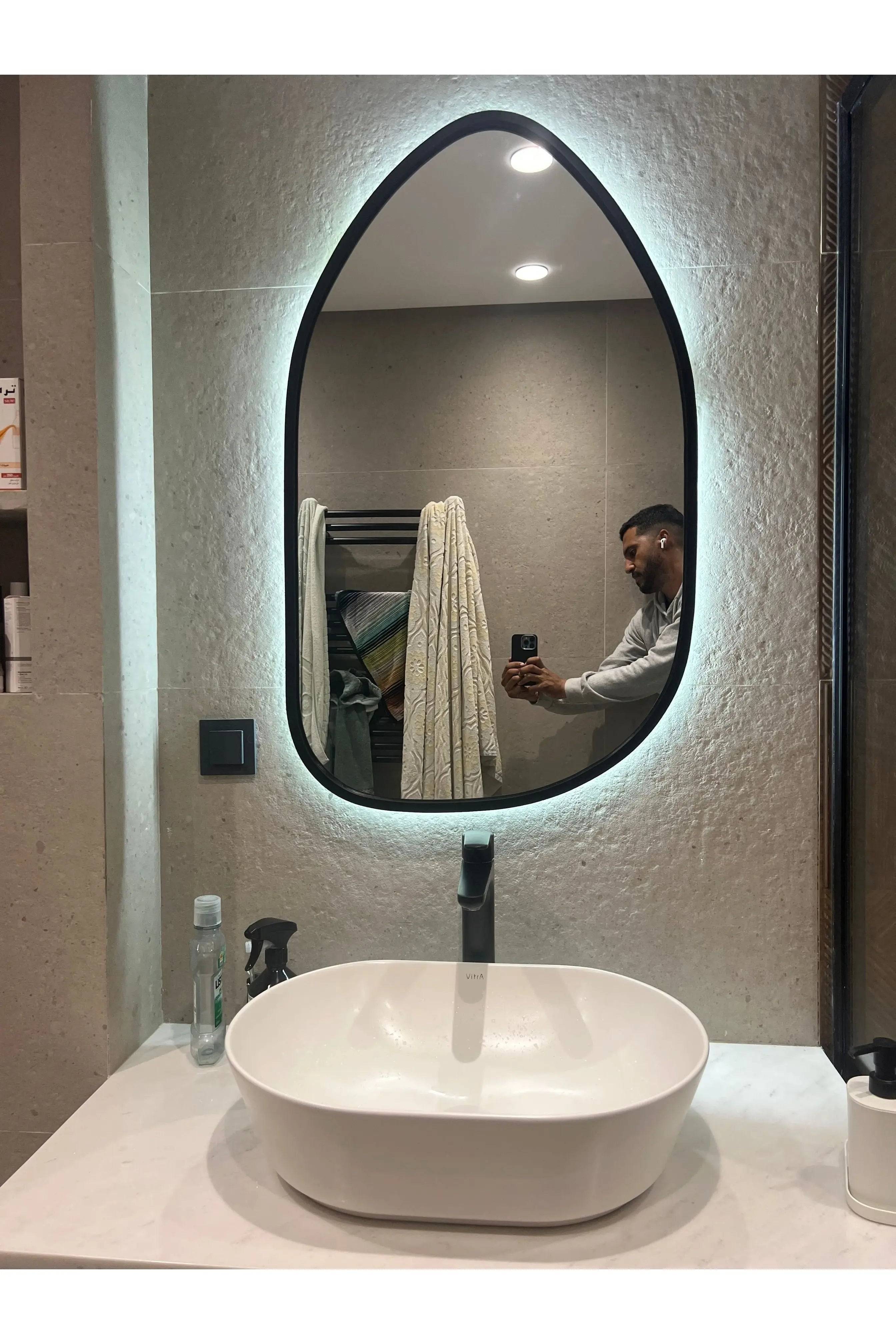 miroir salle de bain Nova Style : Miroir PEAR II CM