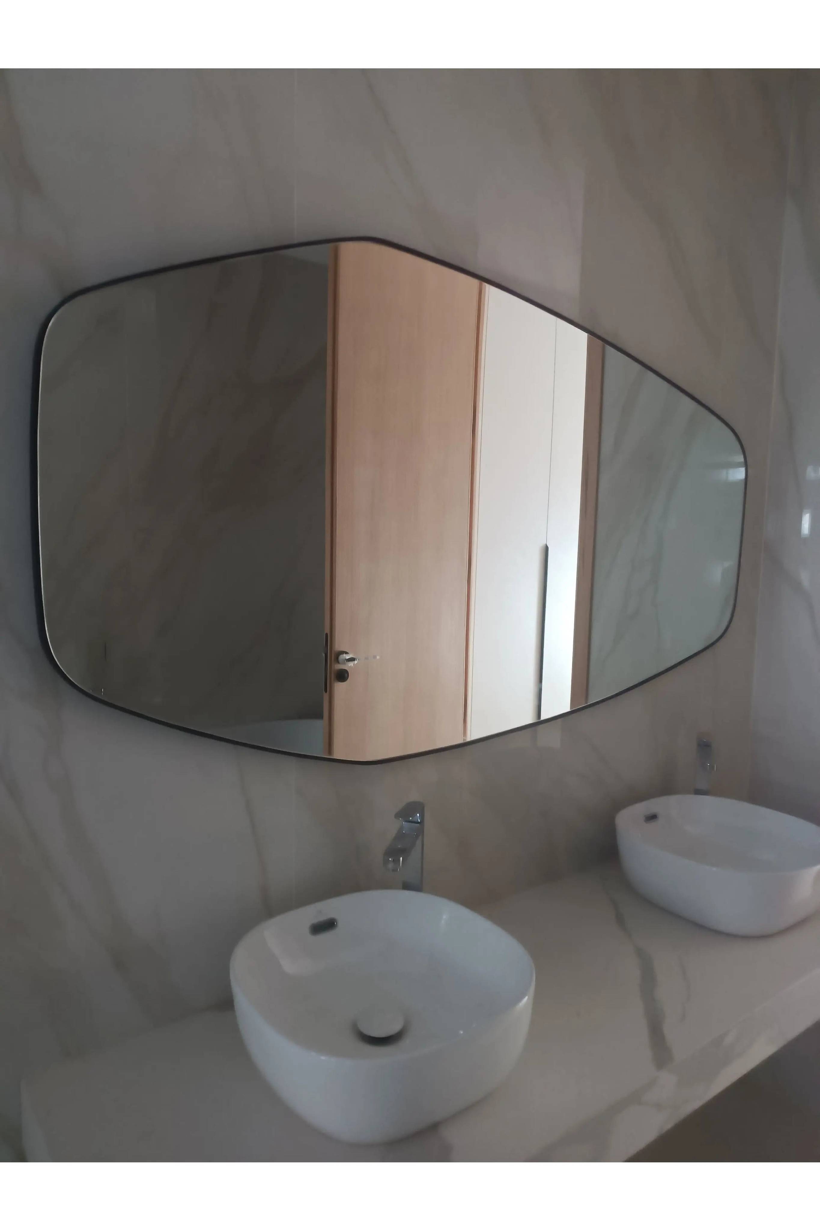 miroir salle de bain avec cadre de Nova Style : Miroir Azalée