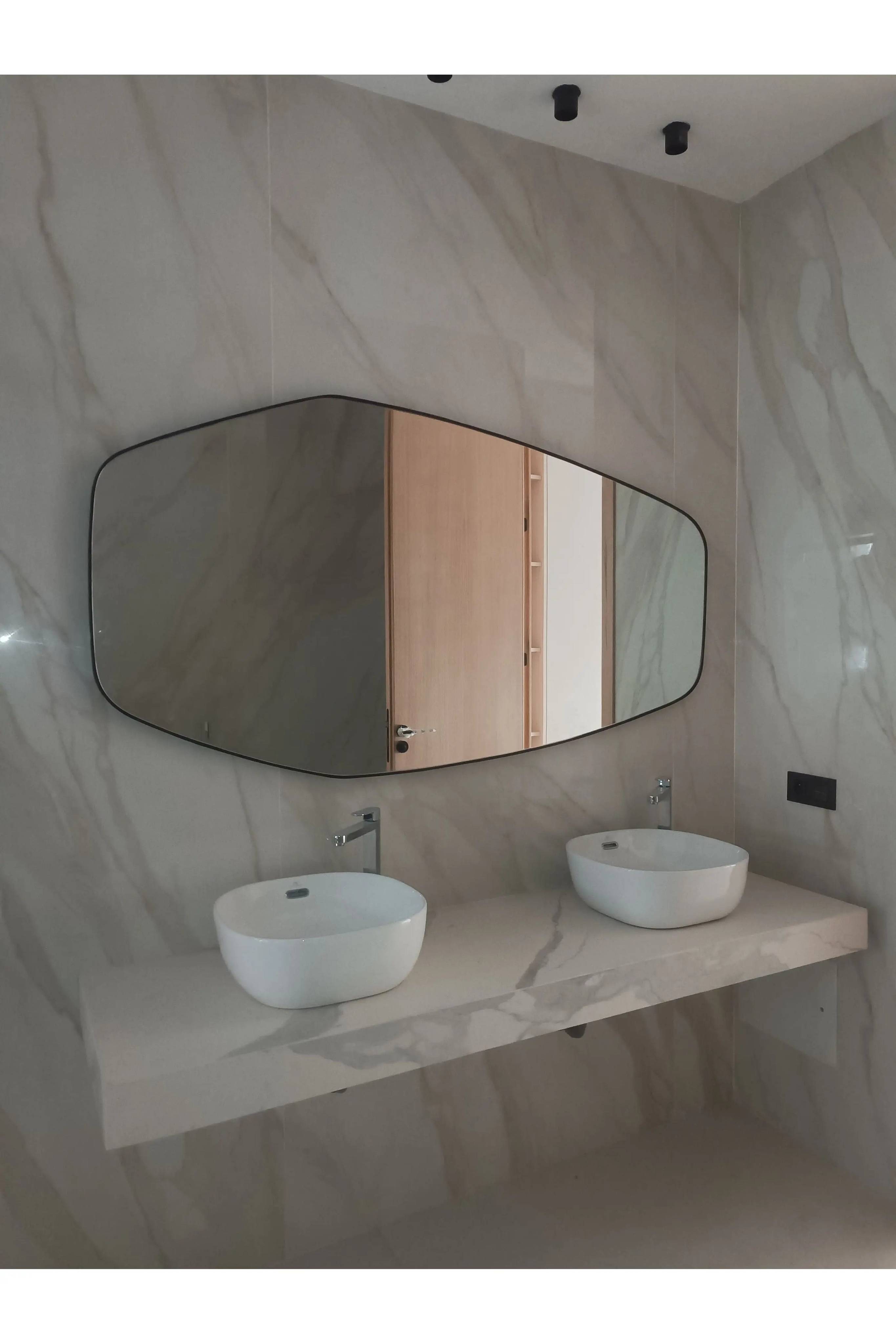 miroir salle de bain avec cadre de Nova Style : Miroir Azalée