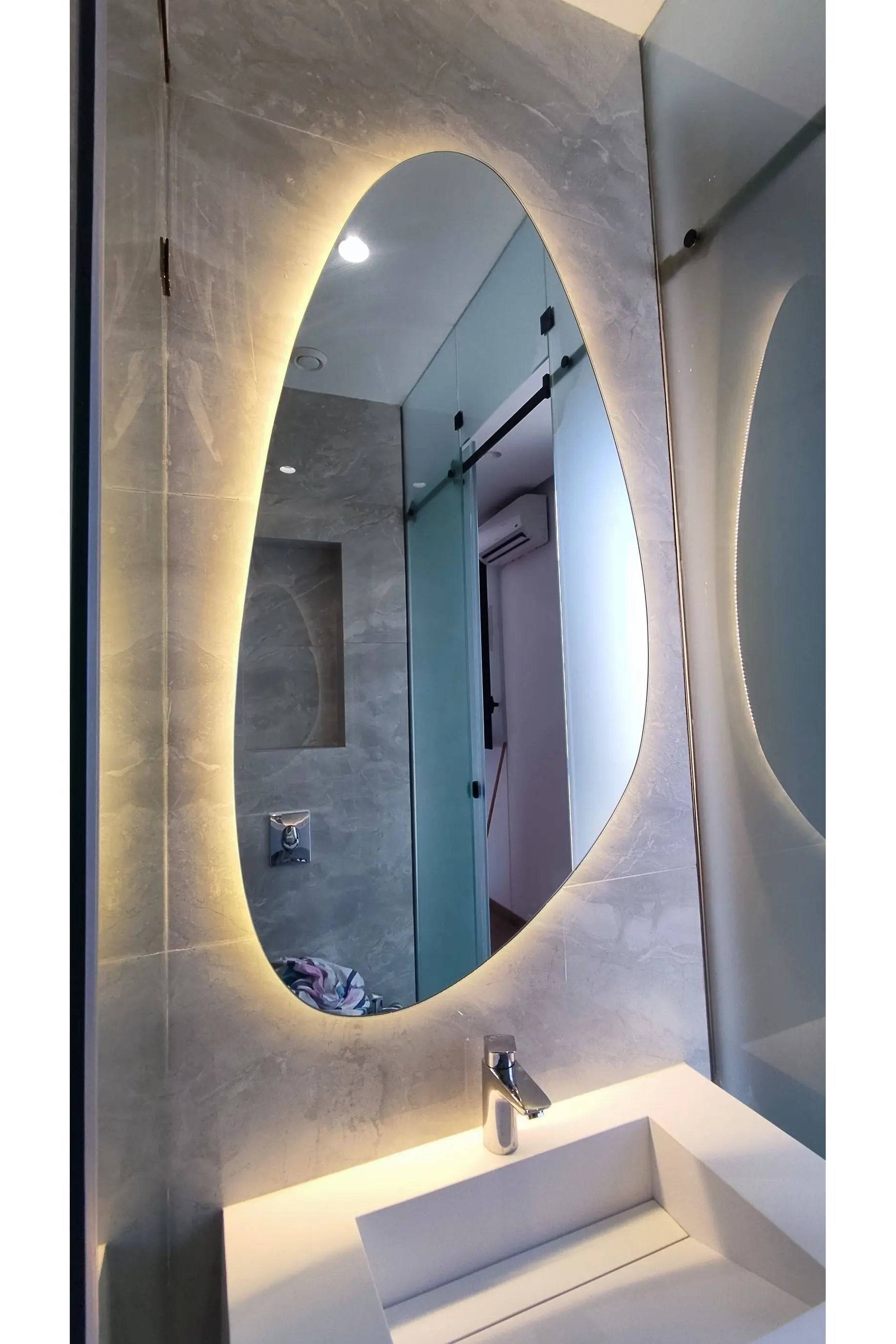 Nova Style : Miroir Galet Vertical