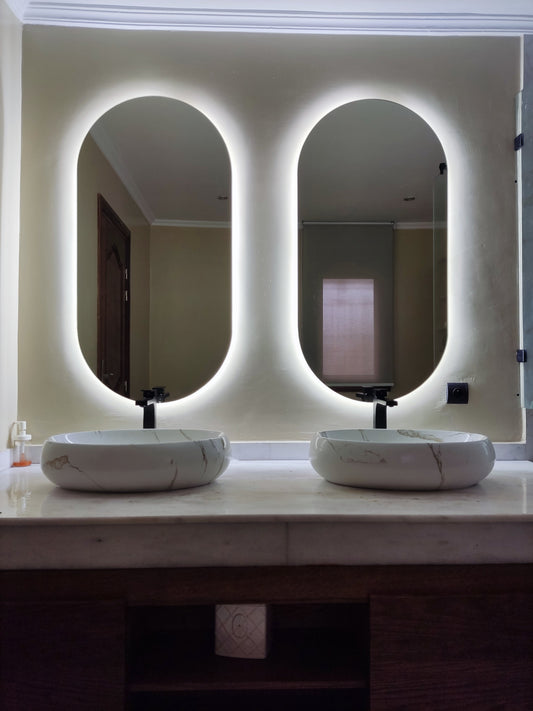 Nova Style : Miroir ANFA de salle de bain avec LED