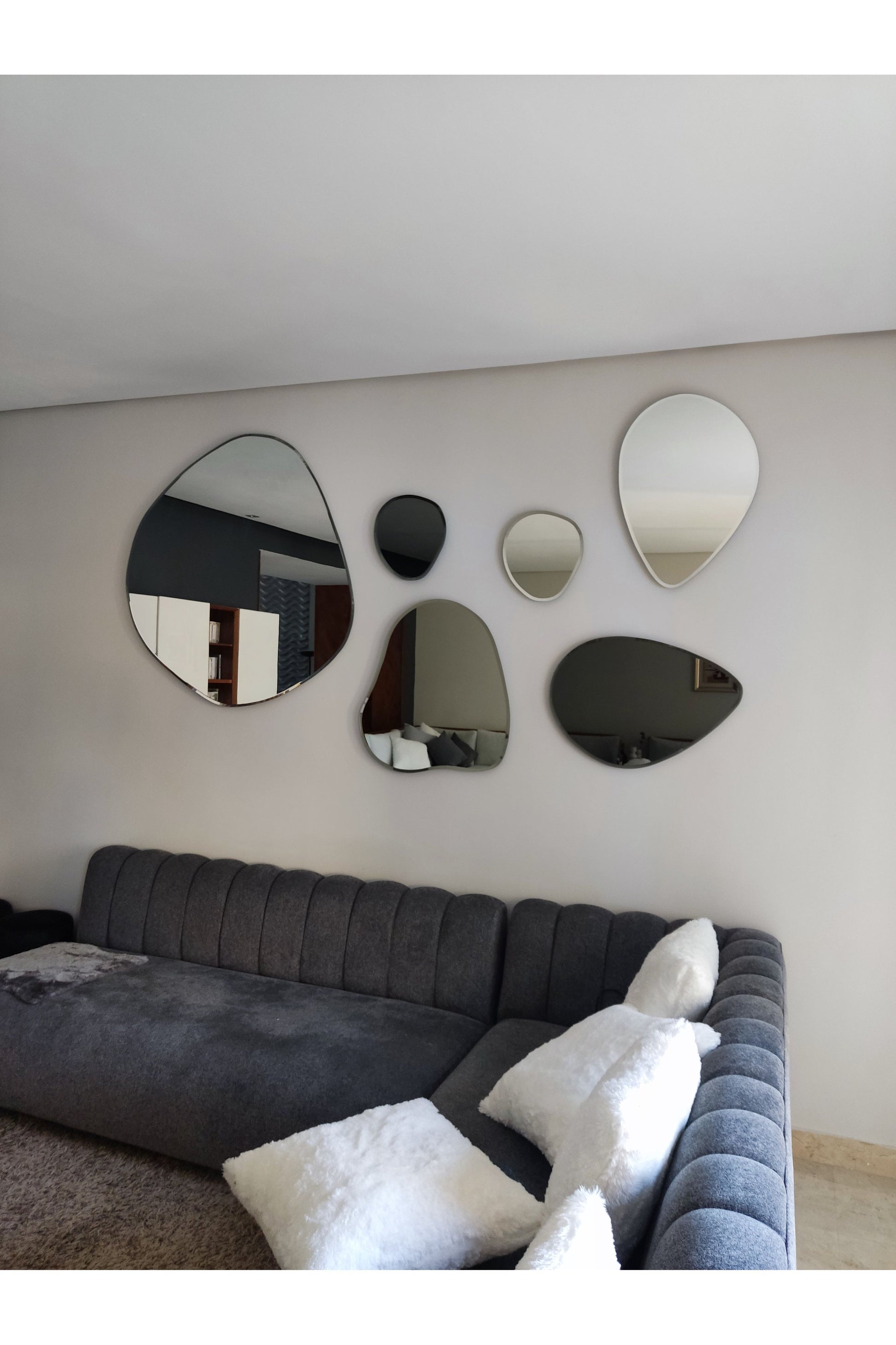 Nova Style : Miroir HAWAII décoratif de salon 
