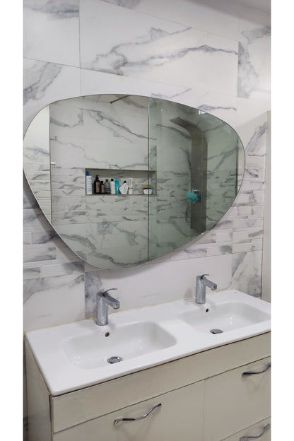 Nova Style : Miroir GALET de salle de bain avec LED