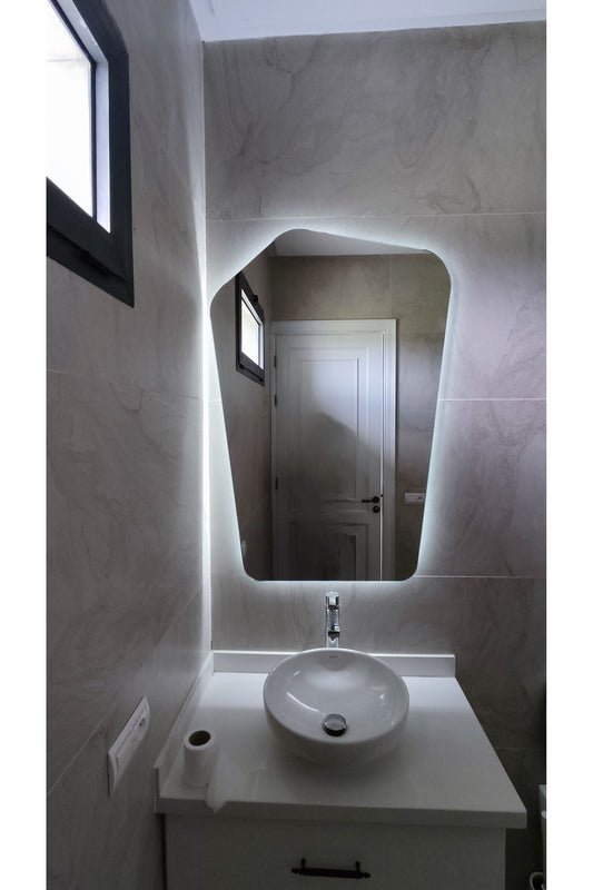 Nova Style: Miroir Pentagone 2 De Salle Bain