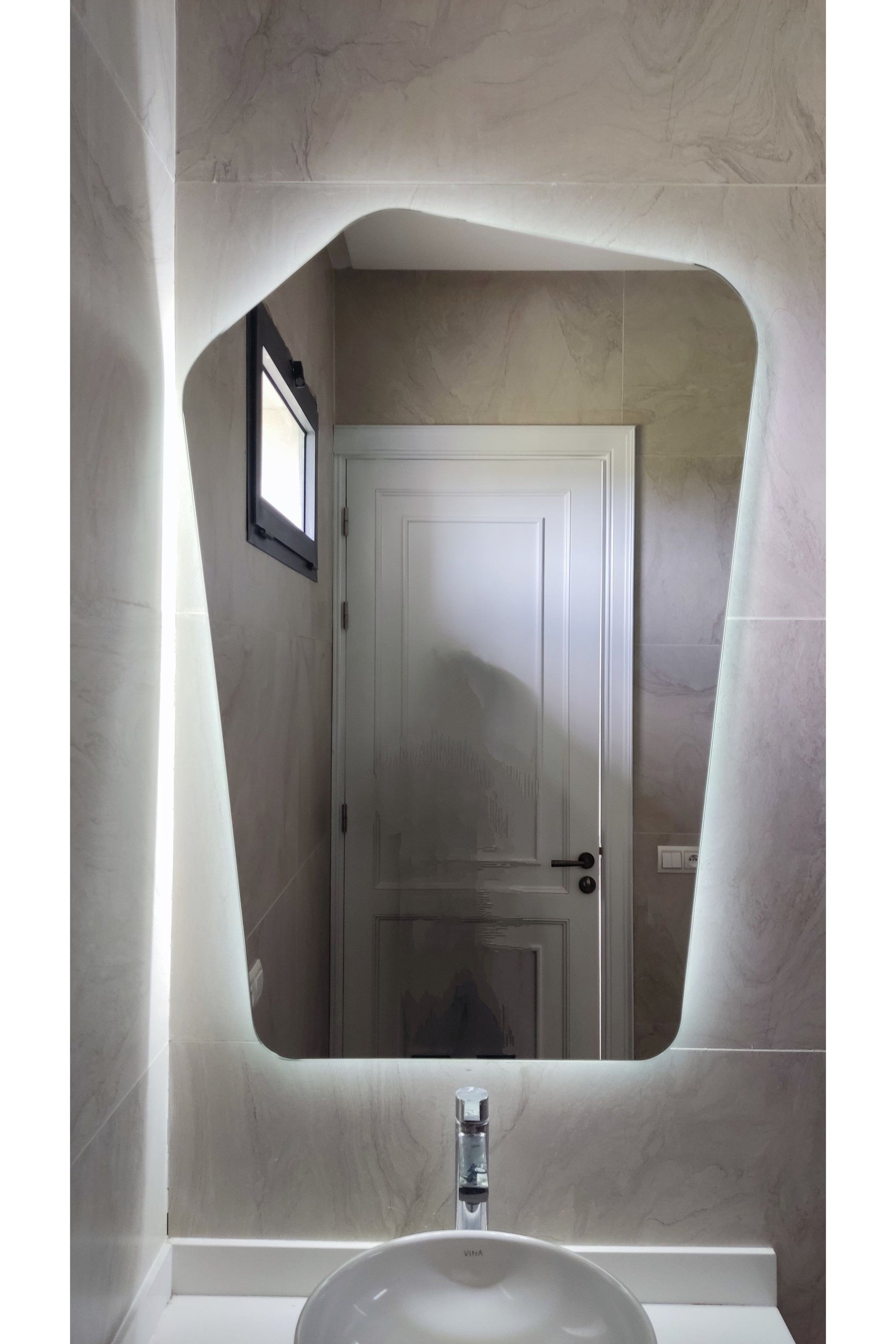 Nova Style: Miroir Pentagone 2 De Salle Bain