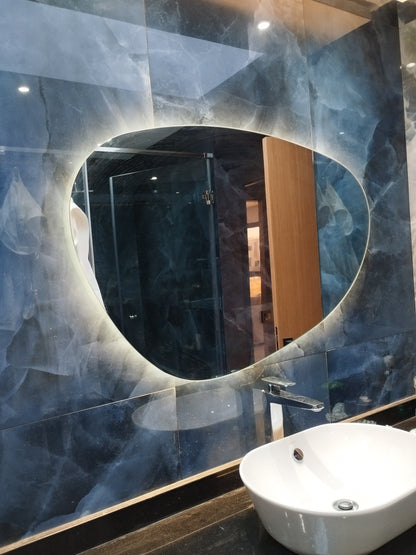 Miroir de salle de bain au Maroc - Galet Antibuée & Anticorrosion