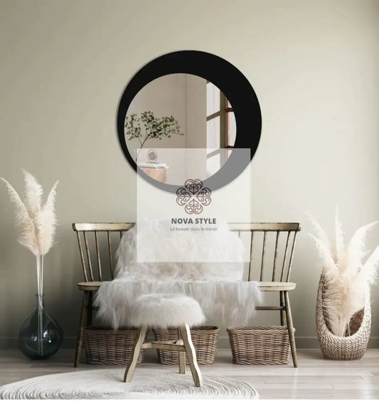 Nova Style: Miroir Croissant De Lune Salle Bain
