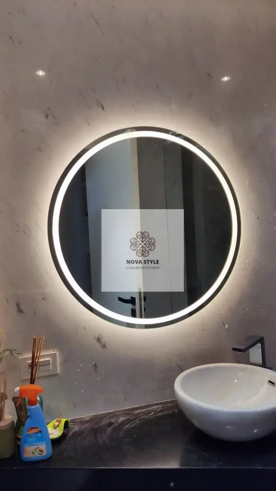 Nova Style: Miroir Éclipse Bright De Salle Bain