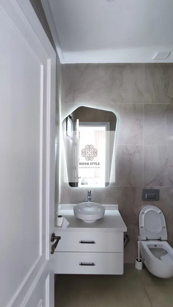 Nova Style: Miroir Pentagone 2 De Salle Bain