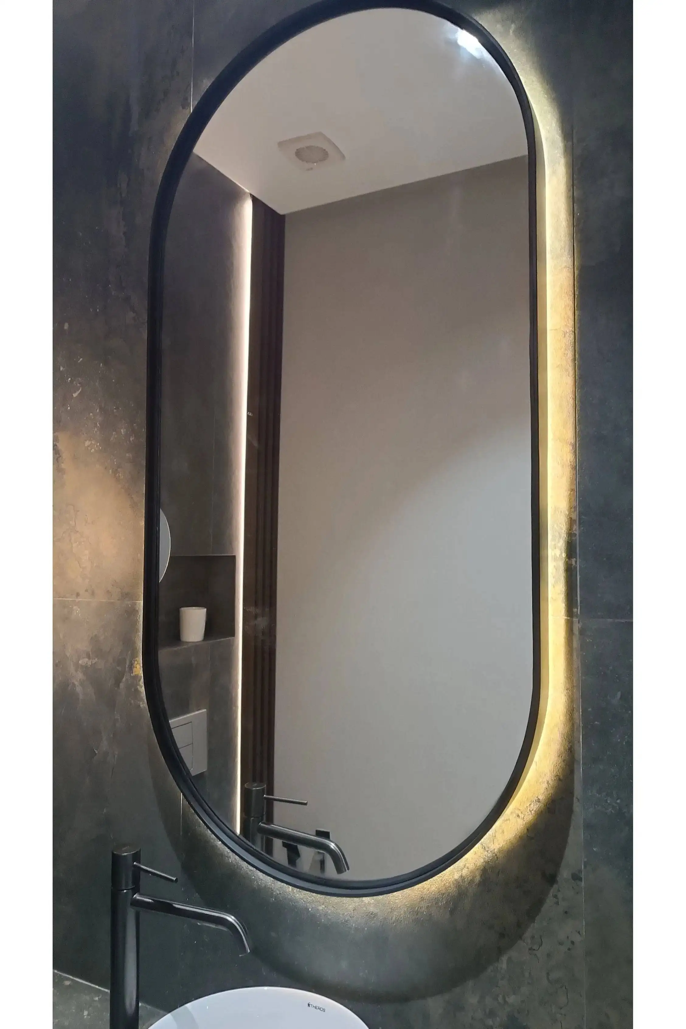 Nova Style : Miroir ANFA CM - Miroir Salle de Bain avec Cadre