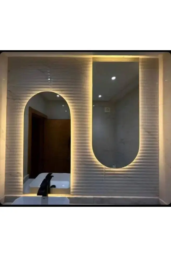 مرأة الحمام Nova Style : Miroir ANFA HALF